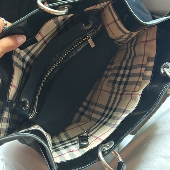 Vintage Burberry tote back authentic - Picture 5 of 6